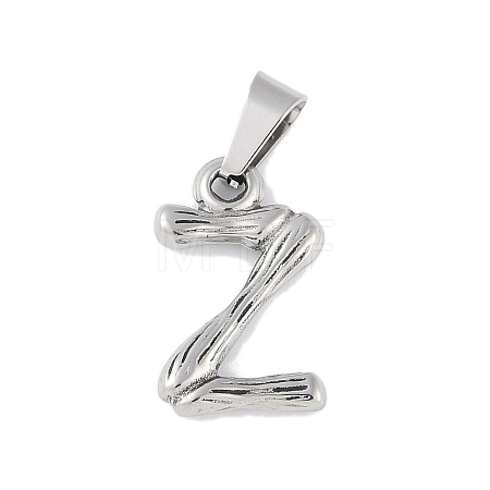 Non-Tarnish 304 Stainless Steel Pendants STAS-F235-01P-Z-1