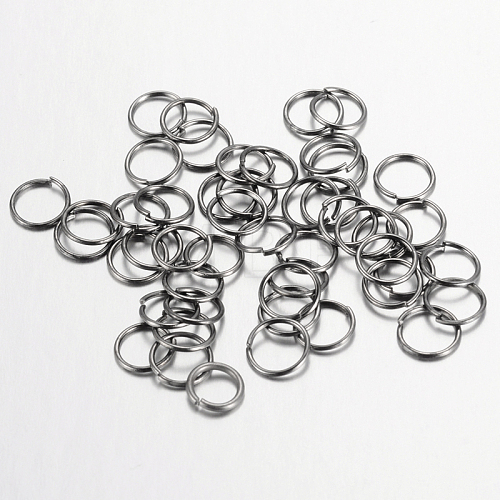 Iron Open Jump Rings IFIN-A018-5mm-B-1