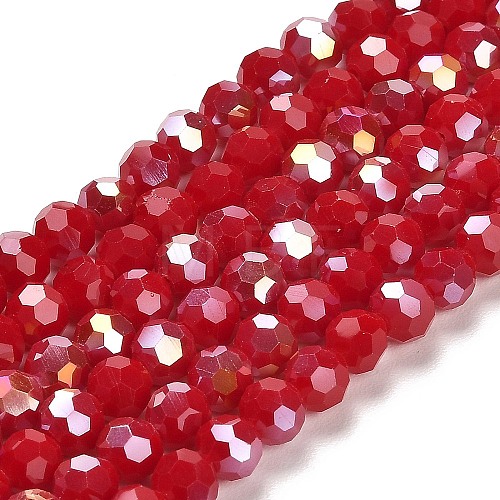 Opaque Glass Beads Stands EGLA-A035-P6mm-B16-1