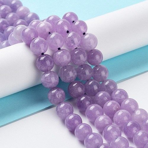 Dyed Natural Malaysia Jade Beads Strands X-G-G021-02B-05-1