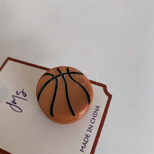 Basketball Acetate Claw Hair Clips PW-WG70DD8-06-1