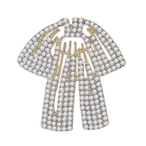 Clothing Alloy Rhinestone Brooches for Backpack Clothes PW-WG1D0EE-01-1