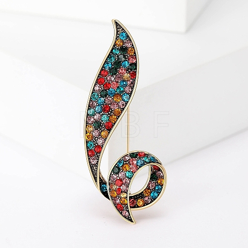 Flower Rhinestone Pins PW-WG73125-02-1