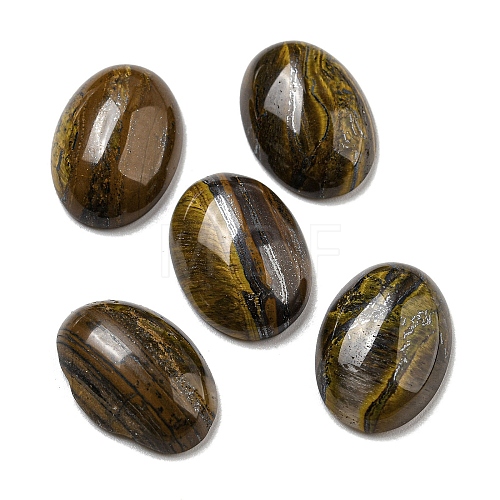 Natural Tiger Iron Cabochons G-C115-01A-28-1