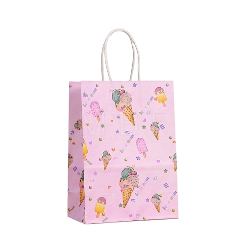 Ice Cream Kraft Paper Bags PW-WGC5197-02-1