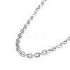 304 Stainless Steel Necklaces X-NJEW-E080-13P-01-2