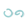 Spray Painted Iron Open Jump Rings IFIN-T017-04C-05-2