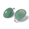 Natural Green Aventurine Pendants G-A259-03P-06-2