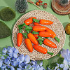 Foam Simulation Carrot DJEW-WH0039-89-5