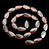 1Strand Electroplate Transparent Glass Beads Strands EGLA-TADJ0001-20D-4