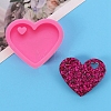 DIY Silicone Heart Pendant Molds PW-WG19217-01-1