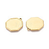 304 Stainless Steel Pendant Cabochon Settings STAS-N108-71G-2