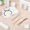 4Pcs 4Colors Polyester Cord Bracelet Making MAK-TA0001-43-5