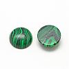 Synthetic Malachite Cabochons G-R416-8mm-38-2