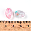 Transparent Acrylic Beads TACR-T028-38C-4