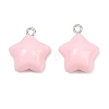 Opaque Resin Pendants RE-CBAF00C-11-2