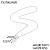 304 Stainless Steel Lariat Necklaces STAS-OY015-61P-2
