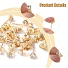16Pcs Brass Stud Earring Findings KK-FS0001-57-2