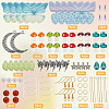 DIY Mushroom Earring Making Kit DIY-SC0020-35-2