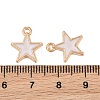 Alloy with Enamel Charms AL-CBA9C31-06G-D-3