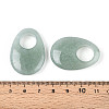 Natural Green Aventurine Large Hole Pendants G-N348-06B-05-3