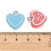 Opaque Resin Pendants CRES-B039-03-3