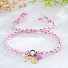 Brass Charm Bracelets TC3588-5-1