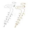 304 Stainless Steel Pendant Necklaces NJEW-K120-02-1