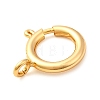 Brass Spring Ring Clasps KK-D407-20G-E-2