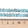 Synthetic Turquoise Beads Strands G-M403-A55-02-5