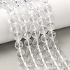 Natural Quartz Crystal Beads Strands G-C265-A02-10mm-1