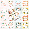 10 Sheets Paper Lip Balm Adhesive Label Stickers STIC-WH0026-016-4