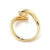 Brass Micro Pave Cubic Zirconia Cup Peg Ring Settings KK-B166-04G-3