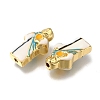 Rack Plating Brass Beads KK-G500-25G-2