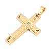 304 Stainless Steel Rhinestone Pendants STAS-B137-06G-2