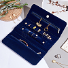 Rectangle Velvet Jewelry Storage Pouches AJEW-WH0020-71-5