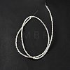 Natural White Shell Beads Strands SHEL-G014-14-3