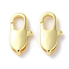 Rack Plating Brass Lobster Claw Clasps KK-F090-23G-01-1