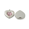 304 Stainless Steel Charms STAS-L022-202P-02-2