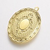 Brass Locket Pendants LS-KK-N0116-054G-2