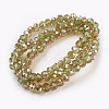 Electroplate Glass Beads Strands LS-GLAA-K027-HR-B03-2