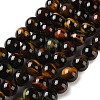 Three-color Natural Tiger Eye Beads Strands GG-F001-A01-01-2
