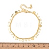 Brass Charm Bracelets BJEW-C140-06G-5