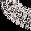 Natural Quartz Crystal Beads Strands G-F832-A01-01-4