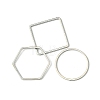 60Pcs 3 Styles Brass Linking Rings KK-YW0002-35-1