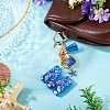 Star Resin & Shell Keychains KEYC-TAC00087-01M-6