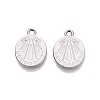 Rack Plating Alloy Enamel Pendants ENAM-N070-01D-02P-01-1