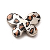 Electroplate & Spay Painted Acrylic Beads OACR-S043-05A-02-1