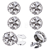 Alloy & Rhinestone Cufflinks FIND-FG0005-66P-02-1
