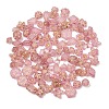 Frosted Transparent Acrylic Beads OACR-Z041-08-1